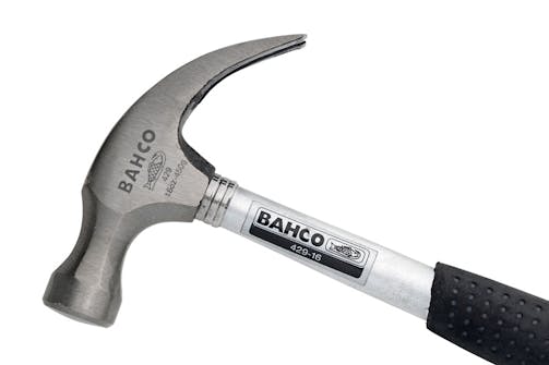 Hammer med hammerskaft av stålrør Hammer med hammerskaft av stålrør